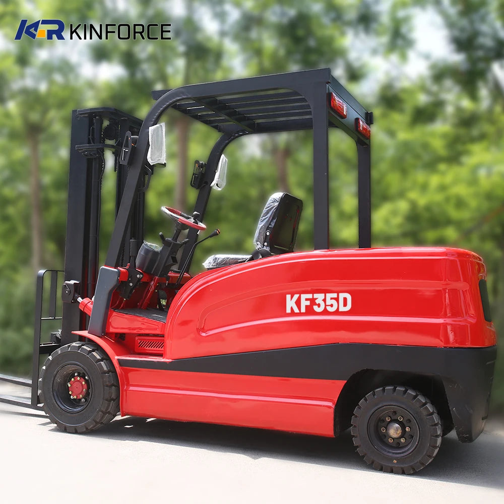 CE Certified 2 Ton Electric Forklift 1.5t 2.5t 3t 5t Lithium Battery Truck, Montacargas Eléctrico, Counterbalanced Forklift