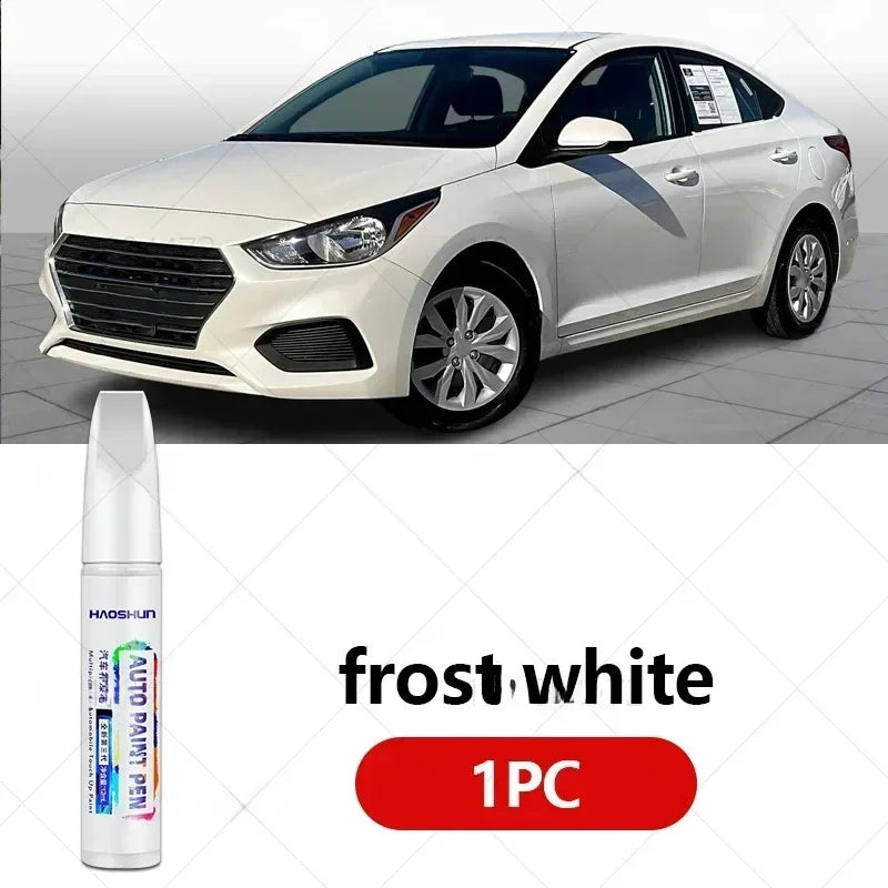 For Hyundai Accent MC RB HY XP 2000-2025 Paint Repair Pen Touch Up Scratch Remover DIY Auto Accessories Black White Blue Silver