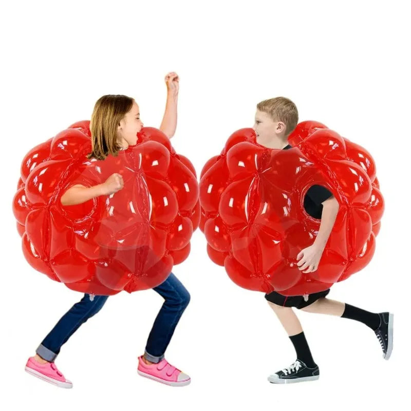 Inflatable Sumo Ball Wearable Human Hamster Ball Inflatable Body Bubble Ball for Adults Kids Outdoor Team Sports Bumper Fun