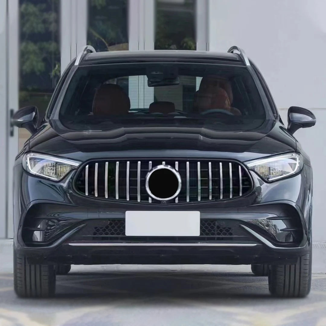 Sport Middle Mesh Front Radiator Grid Bumper Grille Grill For Mercedes C254 Benz New GLC Coupe 2024+ GT Style Tuning Accessories