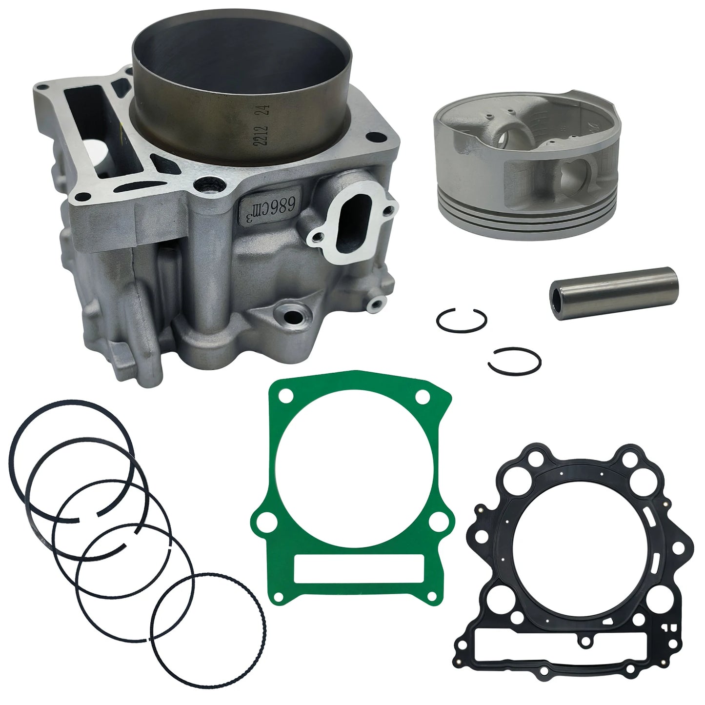 MITMC Cylinder Piston Gasket Rings Kit  For HISUN 700 HS700 ATV UTV Parts QUAD GO KART 12100-007-0100  P0070001211A0000
