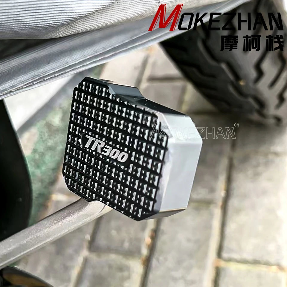 Motorcycle Rear Foot Brake Lever Pedal Enlarge Extension Peg Pad Extender FOR HAOJUE TR300 XCR300 TR 300 2023 2024+