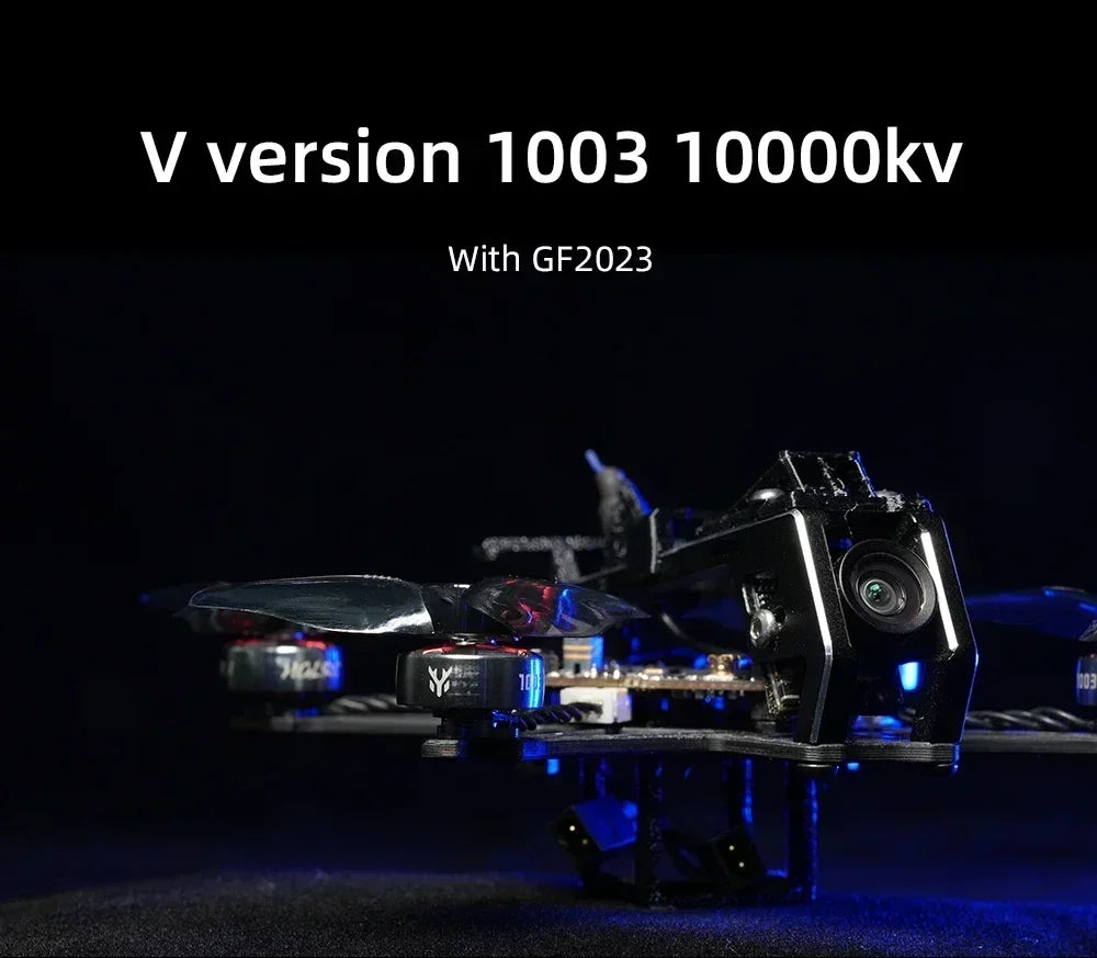 HGLRC 2025 New Draknight 2inch 91.8mm Toothpick FPV Drone with SPECTER12 ES2-4S AIO 400mW VTX SPECTER 1003 10000KV Motor