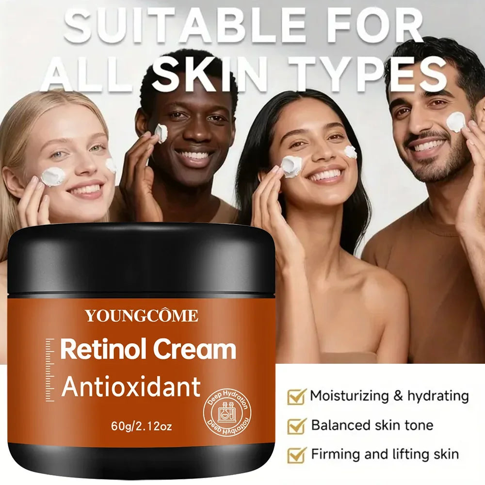 Retinol Krem & Serum Seti – Yaşlanma Karşıtı Yüz Bakım Kiti, Kırışıklık Onarımı, Nemlendirici ve Aydınlatıcı