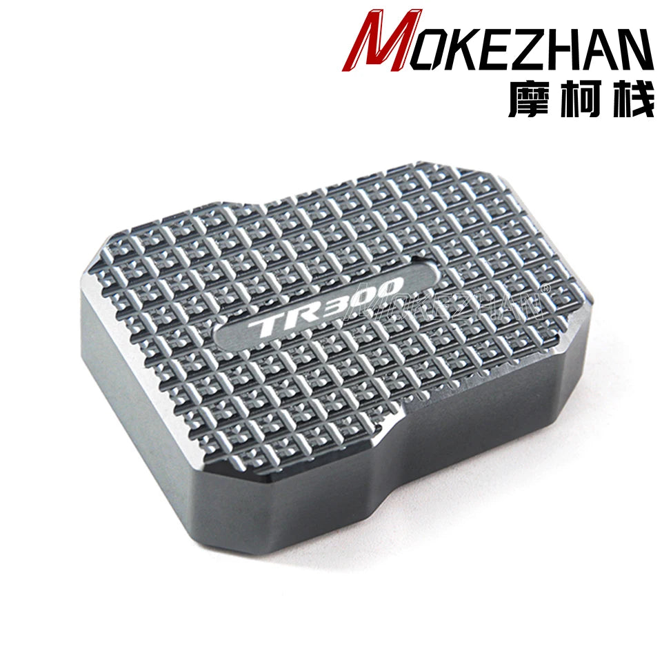 Motorcycle Rear Foot Brake Lever Pedal Enlarge Extension Peg Pad Extender FOR HAOJUE TR300 XCR300 TR 300 2023 2024+