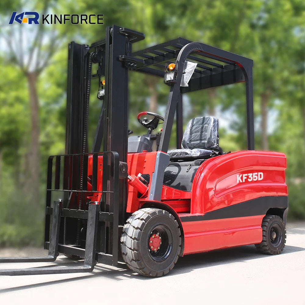 CE Certified 2 Ton Electric Forklift 1.5t 2.5t 3t 5t Lithium Battery Truck, Montacargas Eléctrico, Counterbalanced Forklift