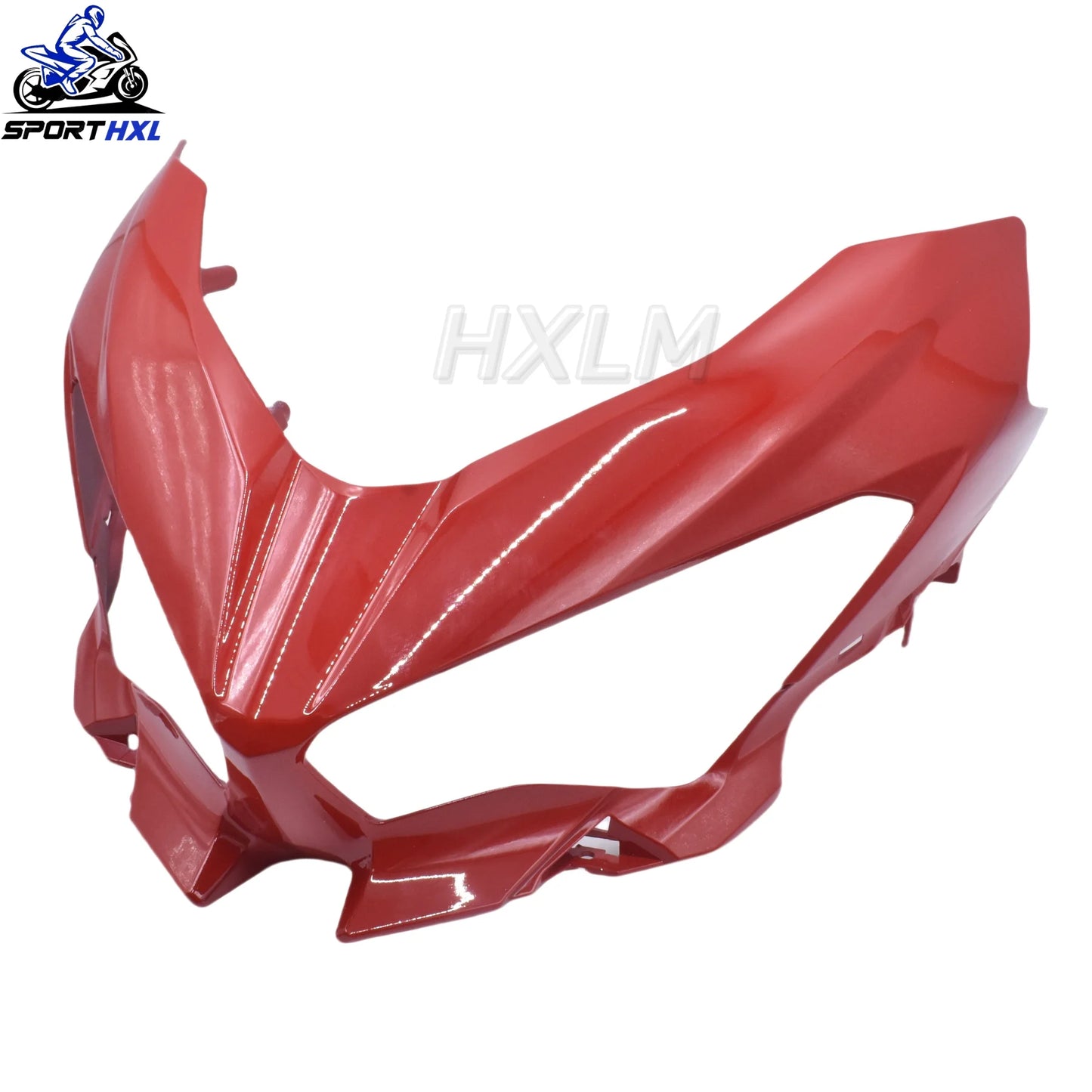 Front Head Upper Nose Fairing Headlight Deflector Plate Shroud Cover Cowling For Ninja400 NINJA250 2018 2019 2020 2021 2022 2023