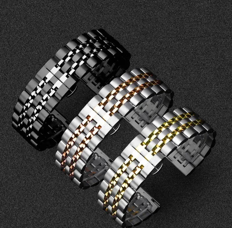 22mm Watch Stainless Steel Strap For KOSPET TANK T2 T3 M2 M3 Smartwatch Bracelet Band TANK T3 M3 Ultra Metal Correa Wristband
