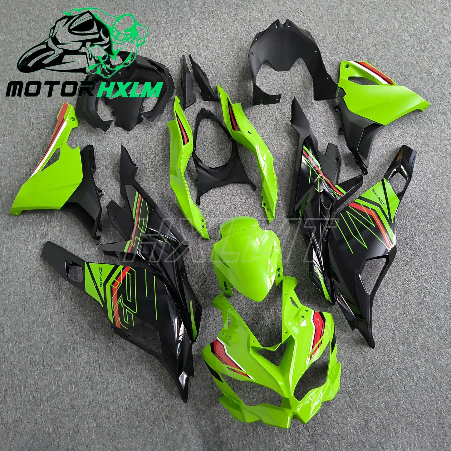 Full fairing kit For Kawasaki ZX4R/ZX4RR/ZX25R 2019 2021-2024 2025 Bodywork fairing Fairing kit Bodywork fairing kit