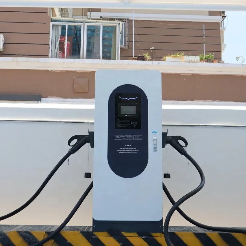 DC 60KW-200kW Fast EV Charger with External Solar Storage Integration, Maximizing Renewable Energy for Highways