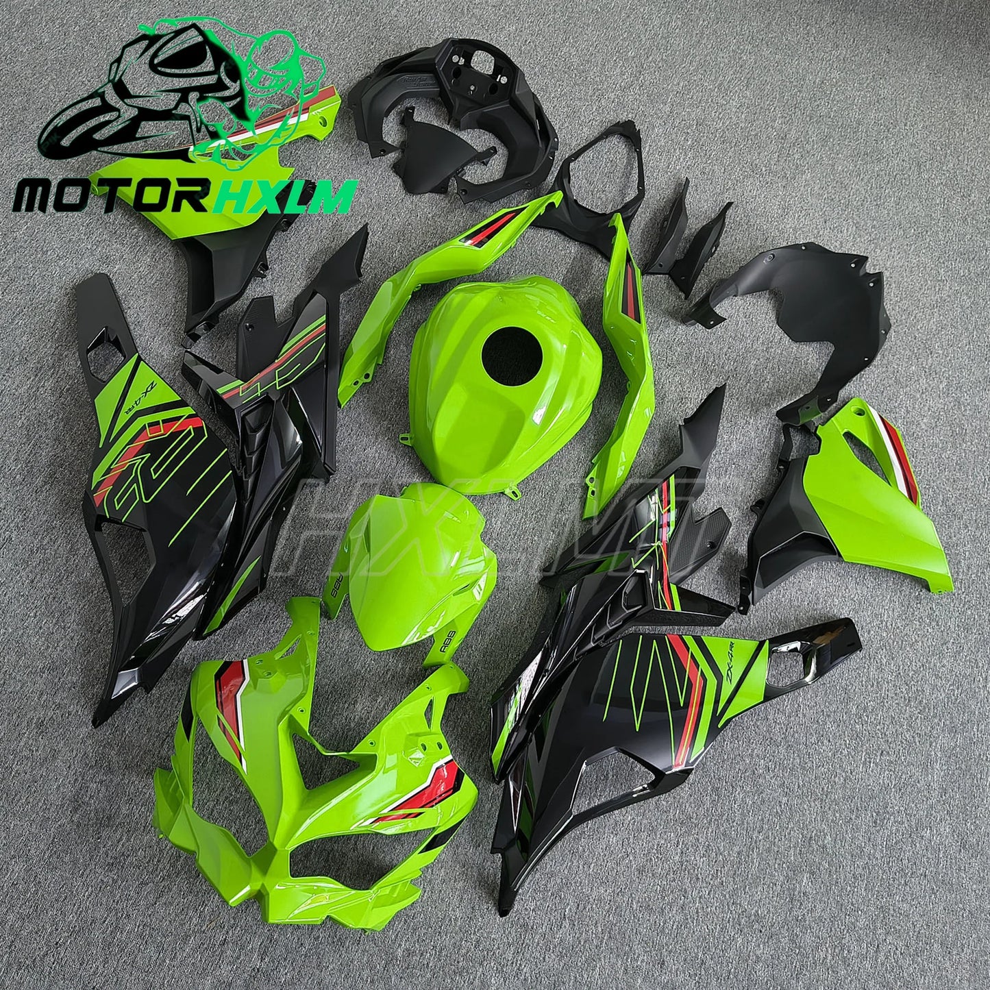 Full fairing kit For Kawasaki ZX4R/ZX4RR/ZX25R 2019 2021-2024 2025 Bodywork fairing Fairing kit Bodywork fairing kit