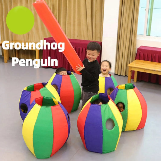 Bunter Pinguin Körper Intelligente Sensorische Integration Trainingsgeräte Erdmäuse Kinder Outdoor Sport Spielzeug