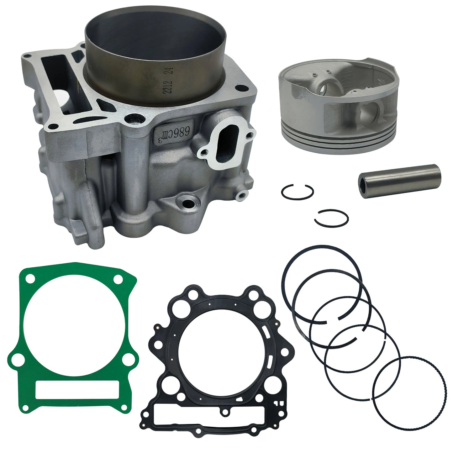 MITMC Cylinder Piston Gasket Rings Kit  For HISUN 700 HS700 ATV UTV Parts QUAD GO KART 12100-007-0100  P0070001211A0000