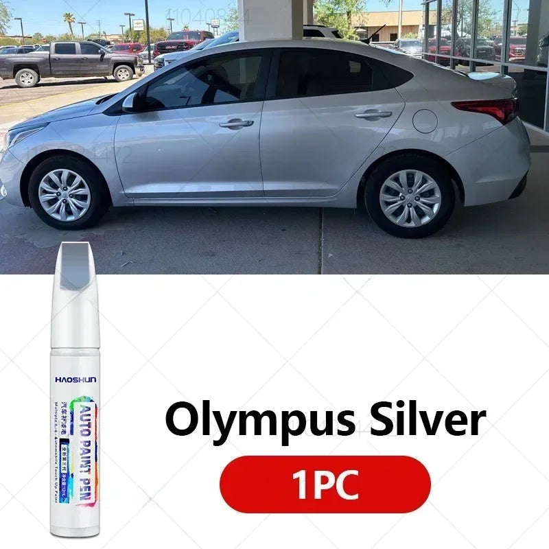 For Hyundai Accent MC RB HY XP 2000-2025 Paint Repair Pen Touch Up Scratch Remover DIY Auto Accessories Black White Blue Silver