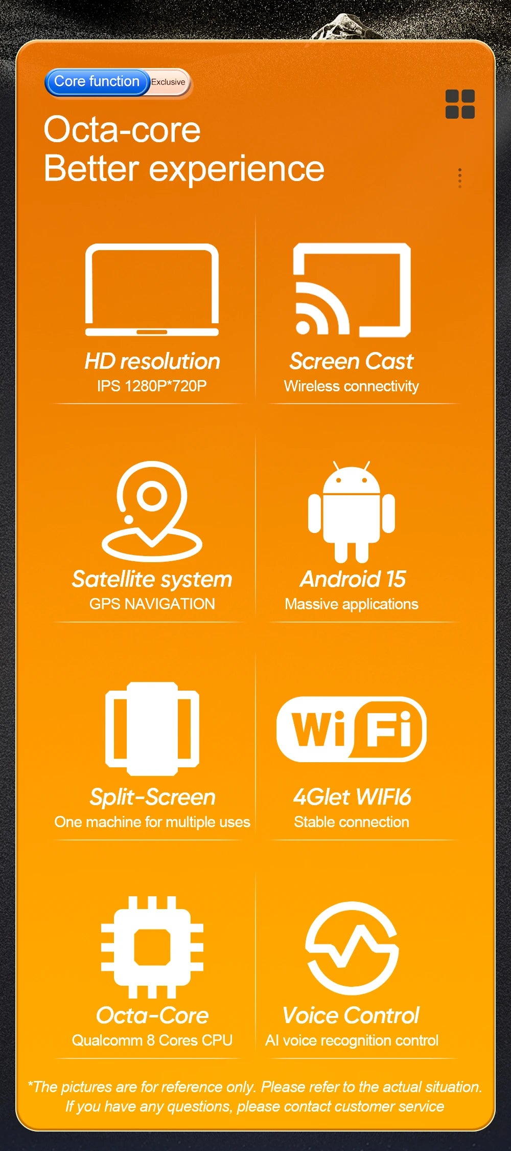 Car Multimedia Radio Player For Citroen Berlingo B9 Peugeot Partner 2008 - 2019 Carplay Auto Navigation GPS Stereo Android 16 BT