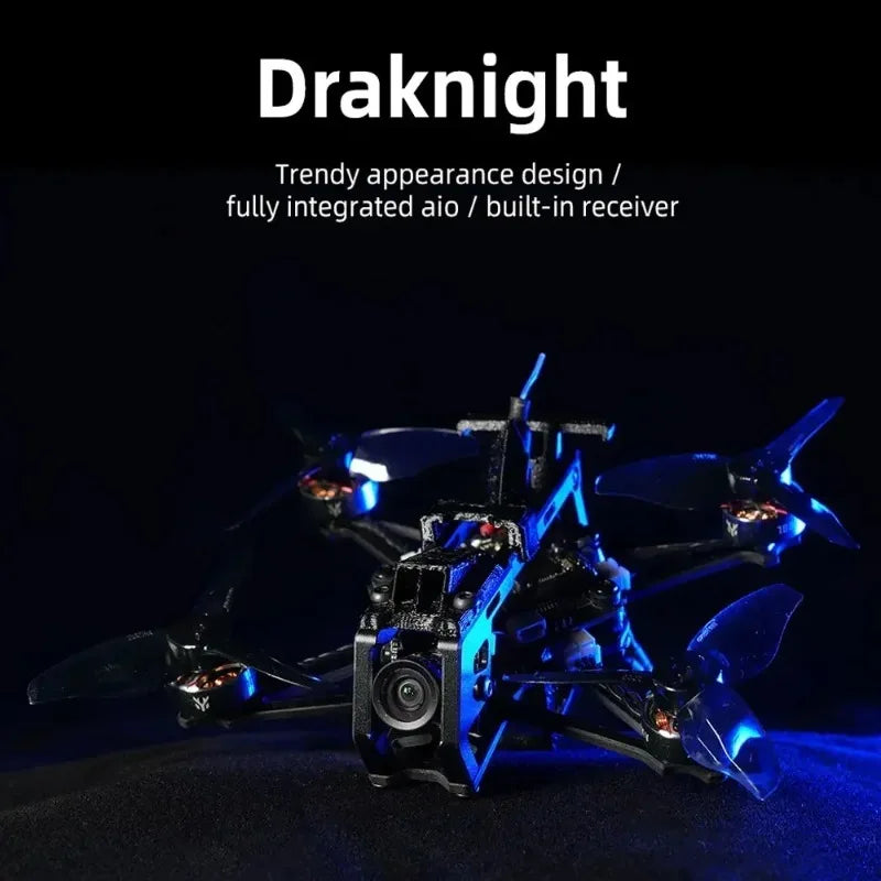 HGLRC 2025 New Draknight 2inch 91.8mm Toothpick FPV Drone with SPECTER12 ES2-4S AIO 400mW VTX SPECTER 1003 10000KV Motor