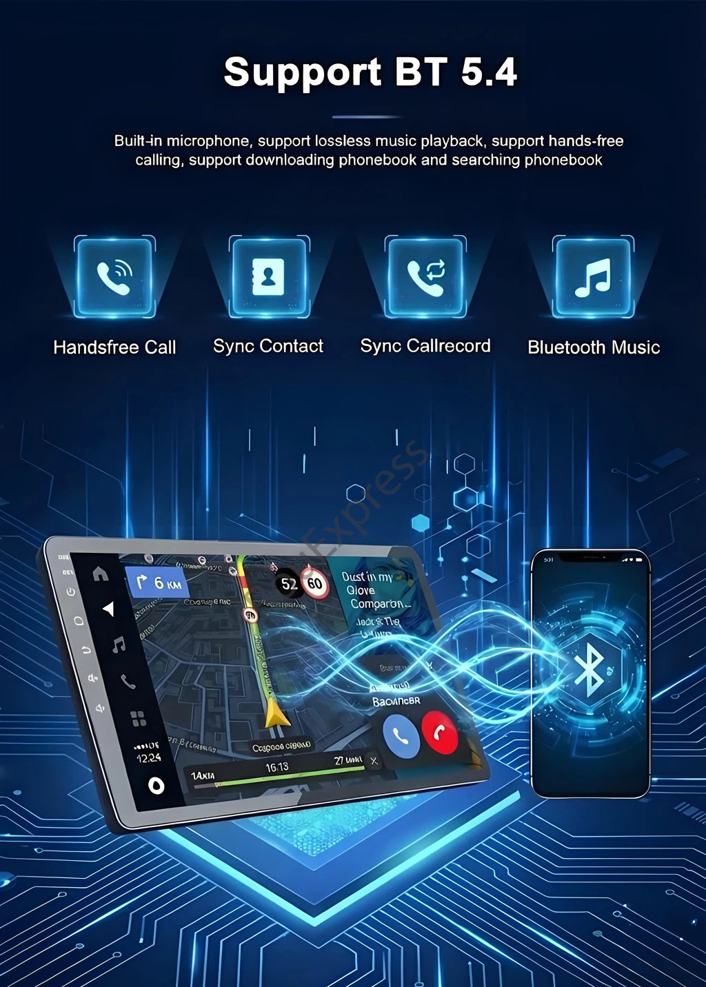 Android 16 Car Radio For Ford Fiesta MK6 Mk7 2009 2010 2012 2014 2015 2016 2017 Multimedia Player GPS Navigation DSP Head Unit