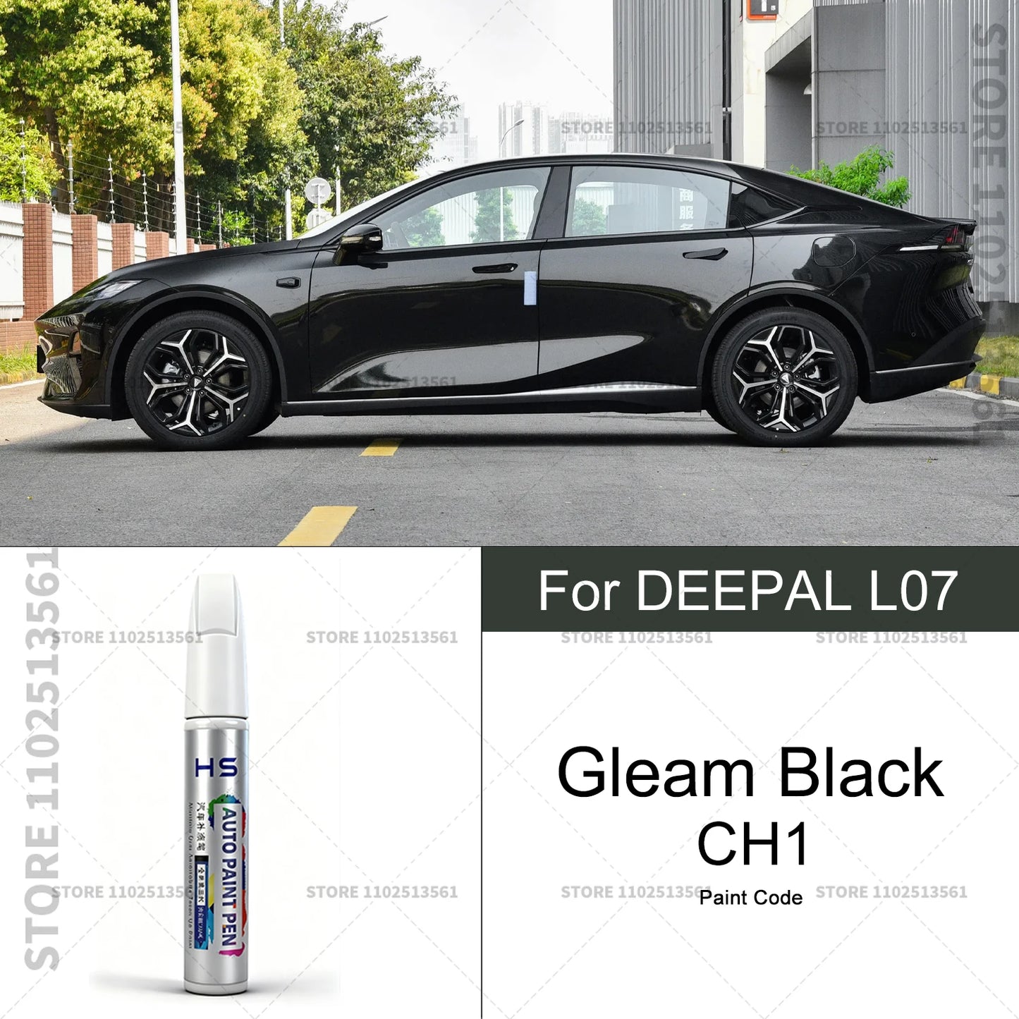 Car Paint Repair Pen For Deepal G318 Touch Up Scratch Remover DIY Auto Accessories Silver Y83 Gray 219 Silver Y83 Gold Green 198