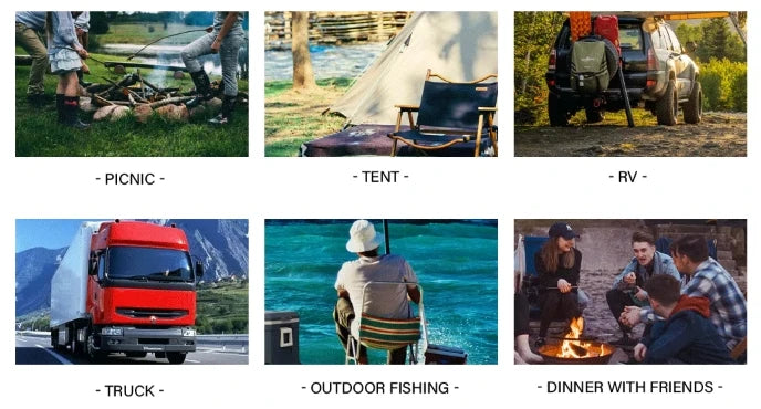 Most Popular 5200Btu Durable Outdoor Camping Caravan Portable Aircon Car Tent Mobile Mini Portable Air Conditioner