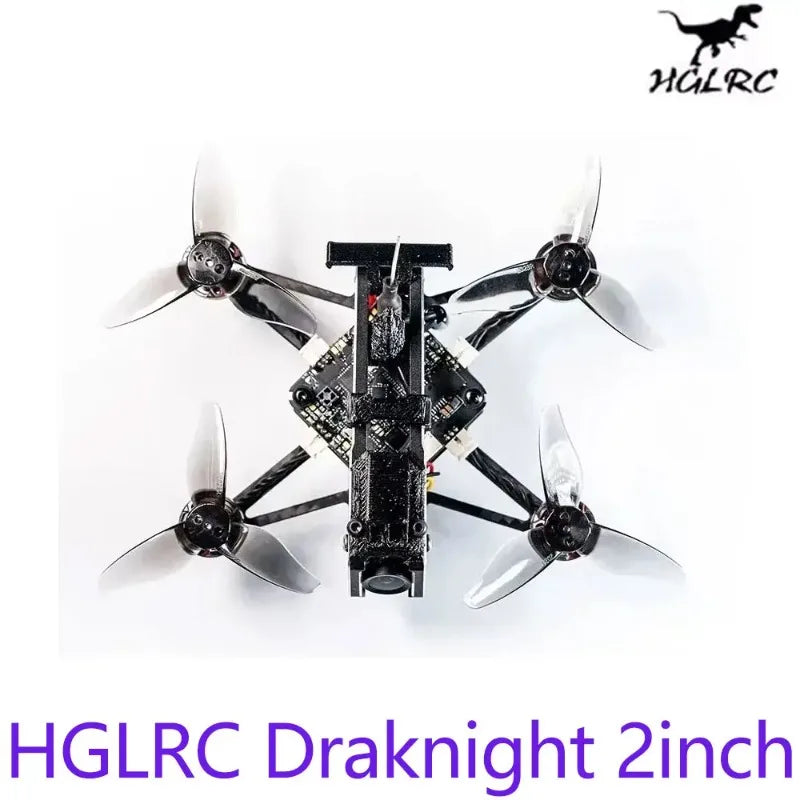 HGLRC 2025 New Draknight 2inch 91.8mm Toothpick FPV Drone with SPECTER12 ES2-4S AIO 400mW VTX SPECTER 1003 10000KV Motor