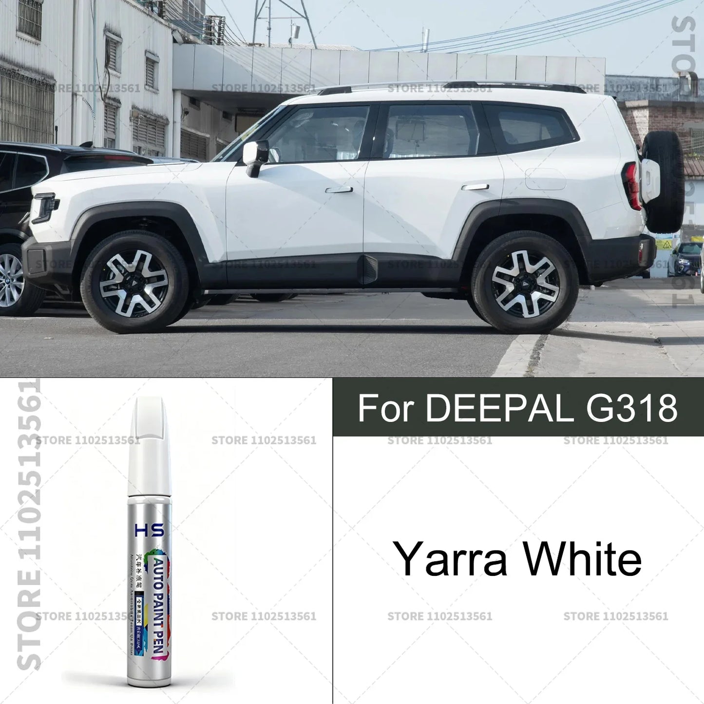 Car Paint Repair Pen For Deepal G318 Touch Up Scratch Remover DIY Auto Accessories Silver Y83 Gray 219 Silver Y83 Gold Green 198