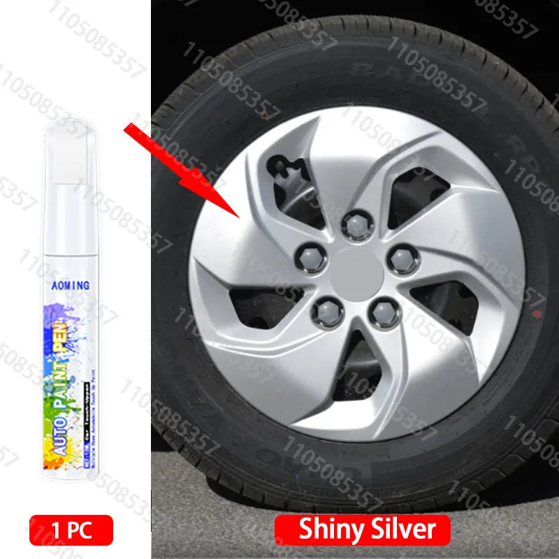 For JAC car wheel scratches repair pen Matte black dark gun gray silver black multiple colors Paint Repair Pen