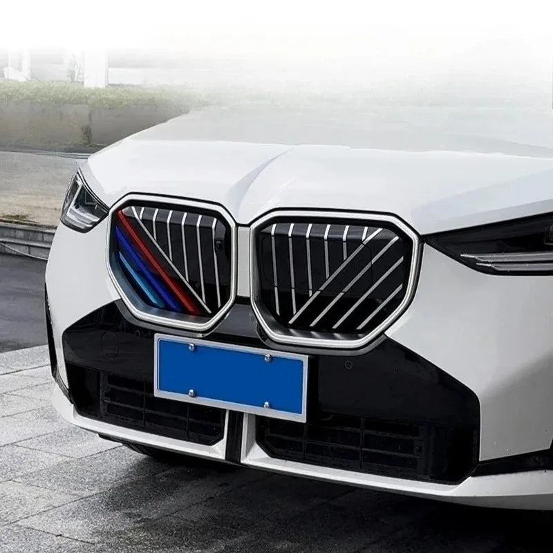 For BMW X3 G45 G48 2025-2026 ABS Car Front Grille Grill Cover Clip Trim Exterior Accessories