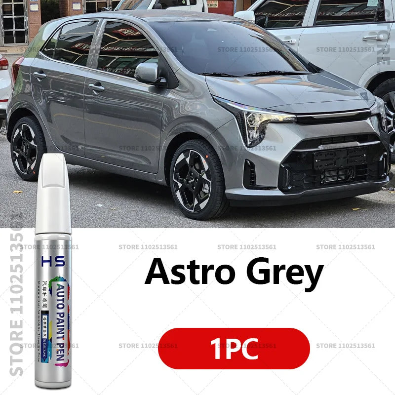 Car Paint Repair Pen For KIA Morning Paint Scratch Repair Accessories Yellow Clear White Alice Blue Green Midnight Black Silver