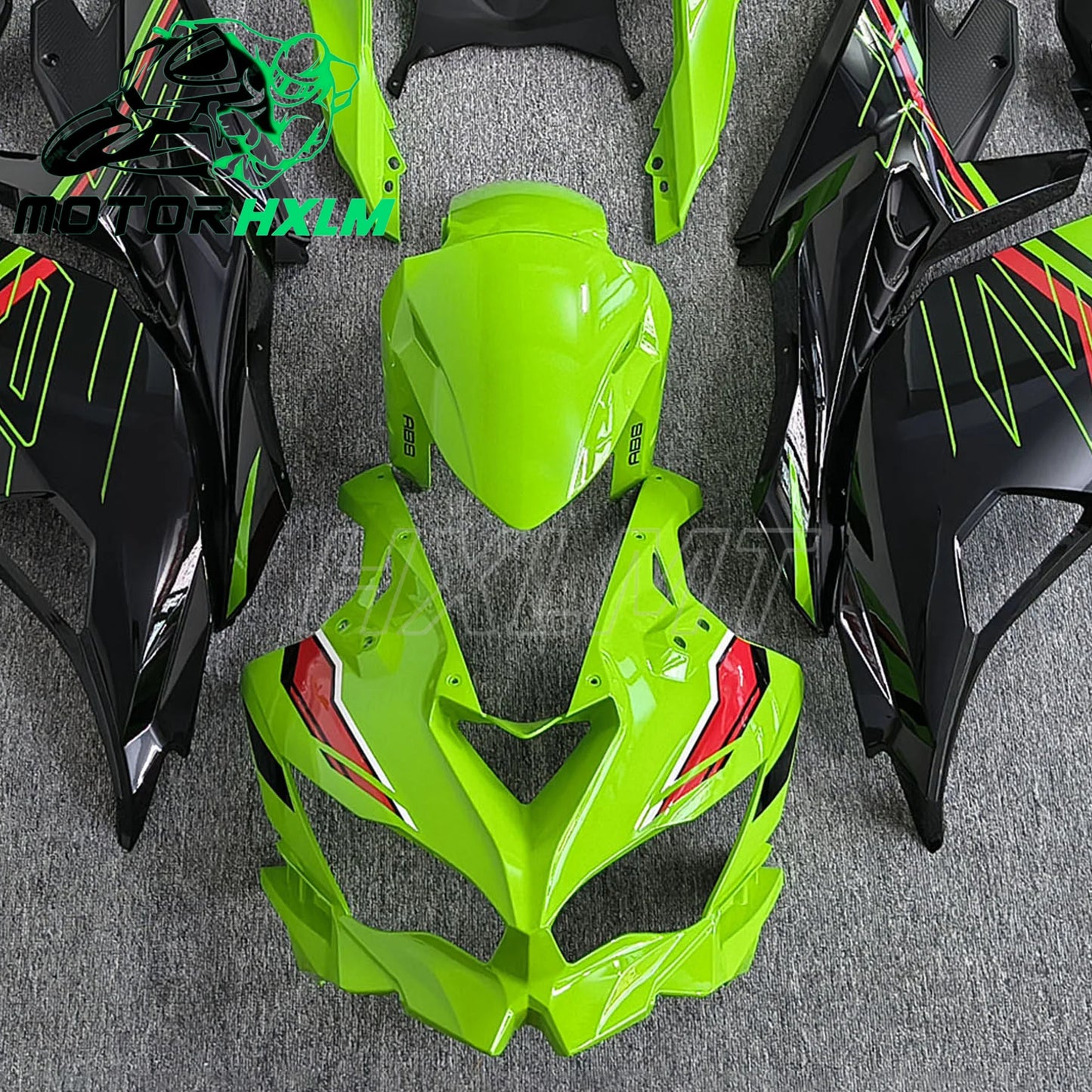 Full fairing kit For Kawasaki ZX4R/ZX4RR/ZX25R 2019 2021-2024 2025 Bodywork fairing Fairing kit Bodywork fairing kit