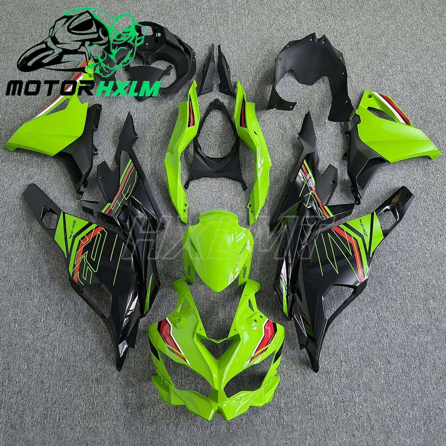Full fairing kit For Kawasaki ZX4R/ZX4RR/ZX25R 2019 2021-2024 2025 Bodywork fairing Fairing kit Bodywork fairing kit