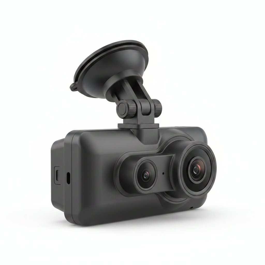 Neue HD 1080P Dreifach-Dashcam mit WiFi-Verbindung, Infrarot-Nachtsicht, Parküberwachung, Rückfahrkamera