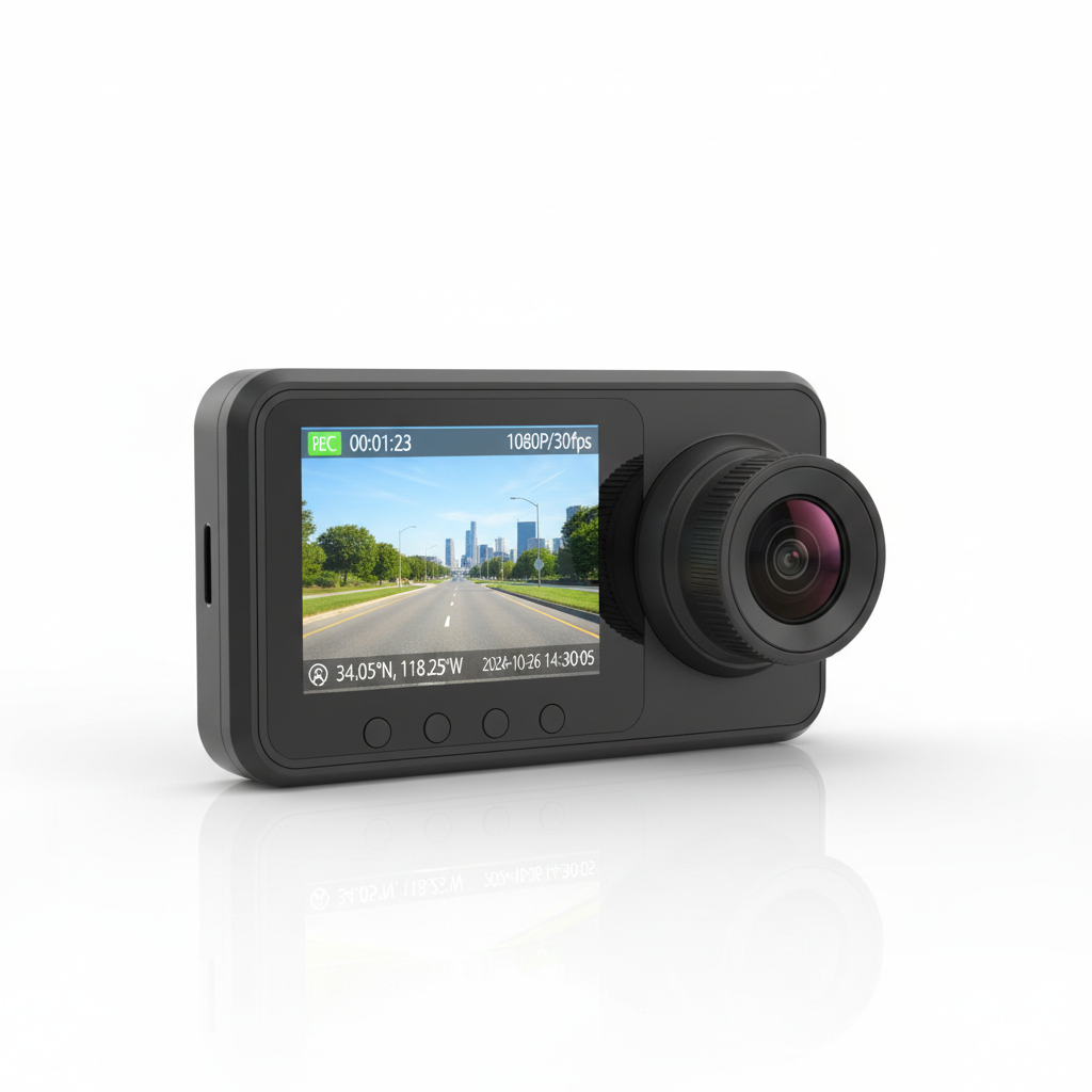 Yeni HD 1080P Üç Kayıtlı Araç Kamerası WiFi Bağlantılı Kızılötesi Gece Görüşü Park İzleme Geri Görüş